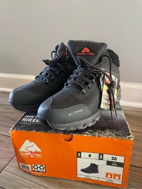 Ozark Trail Black All-Terrain Hiking Boots